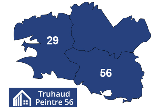 Ravalement peinture façade - Truhaud Peintre 56 : peintre sur Lorient (56) dans le Morbihan 56 et le Finistère 29 : nettoyage et démoussage façade. Peinture et imperméabilisation façade. Peinture boiserie et ferronnerie ...