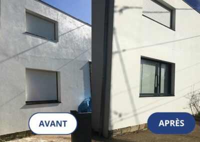 Truhaud Peintre 56 : Artisan peintresur Lorient (56) dans le Morbihan (56) et le Finistère (29) : travaux de toiture : nettoyage et démoussage toiture. Peinture hydrofuge toiture. Travaux de façade : Nettoyage et démoussage façade. Ravalement peinture façade. Imperméabilisation façade. Peinture boiserie et ferronnerie. Nettoyage des extérieurs et peinture d’intérieur : mur, plafond, boiserie…Pose de revêtements murauxpour la rénovation intérieure de la maison.